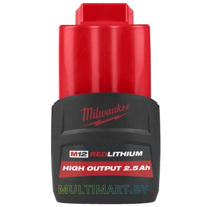 Аккумулятор Milwaukee M12 HB2.5 4932480164 (12В/2.5 Ач)